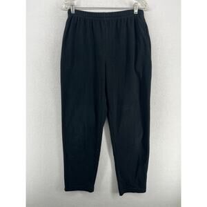 EARLY WINTERS Pants Women S Polartec Fleece Sweatpants Performance Black USA VTG